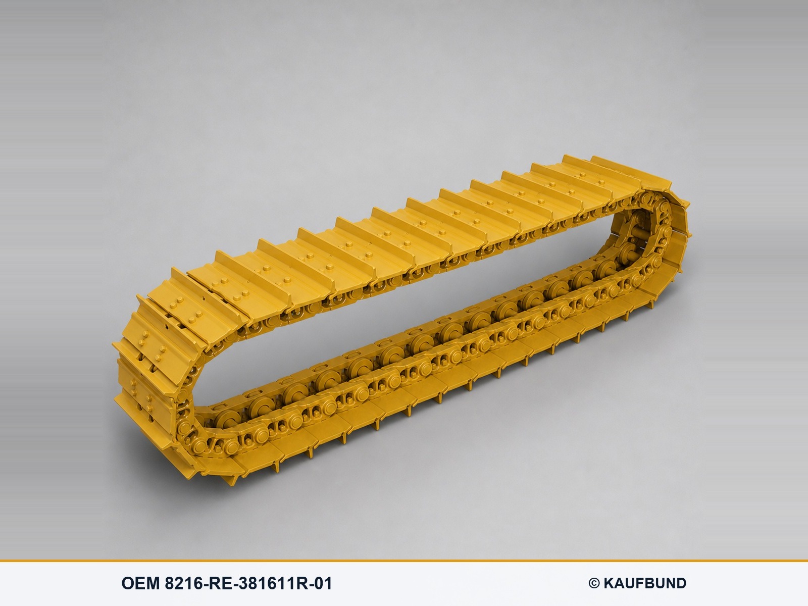 Гусеница в сборе смазываемая, башмак 610 мм 8216-RE-381611R-01, Shantui, Shantui